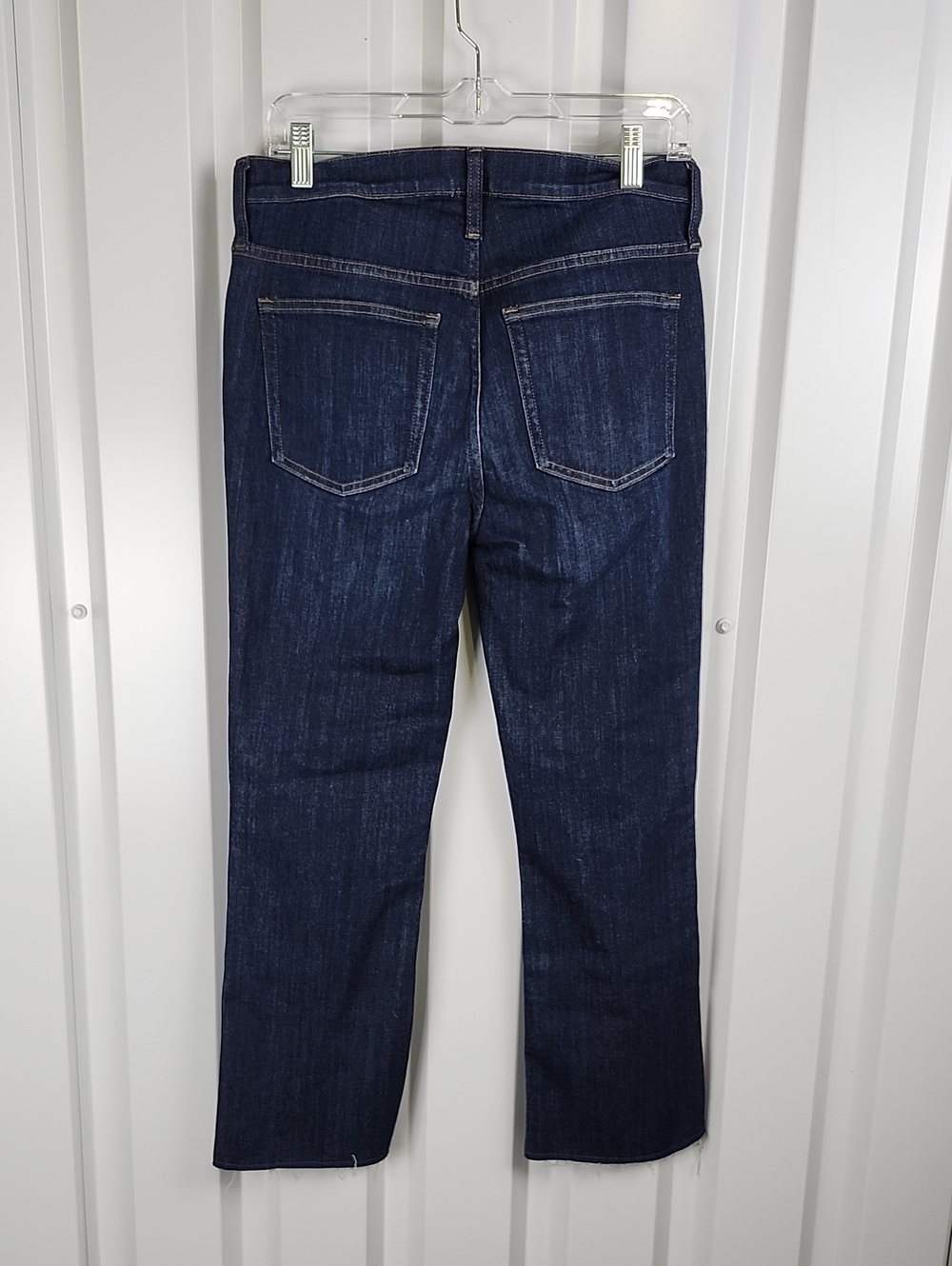 J Crew Womens 9" Demi Boot Crop Dark Indigo Jeans Size 28 NWT Mid Rise Kick - Picture 2 of 9